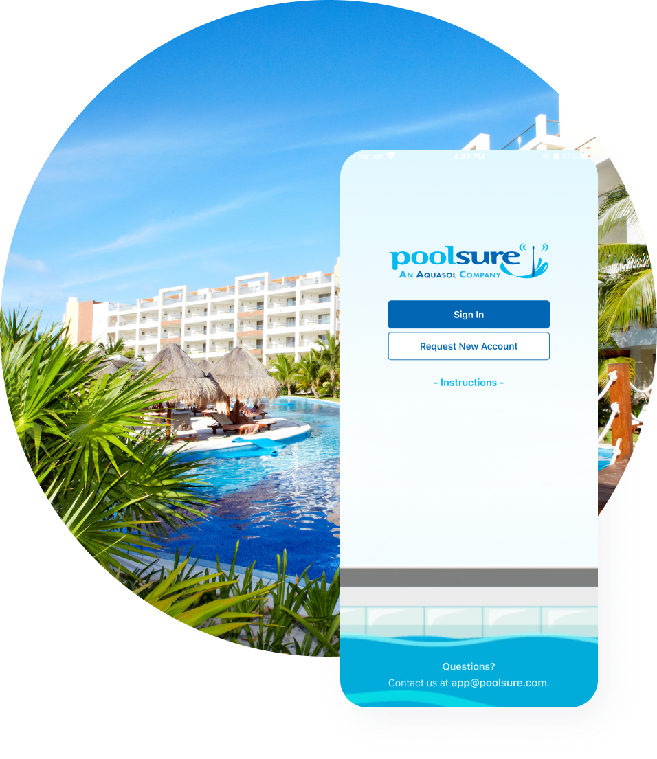 Welcome to Poolsure Mobile!